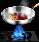 Edelstahl-Bratpfanne für Gas- & Induktionsherde – 28 cm