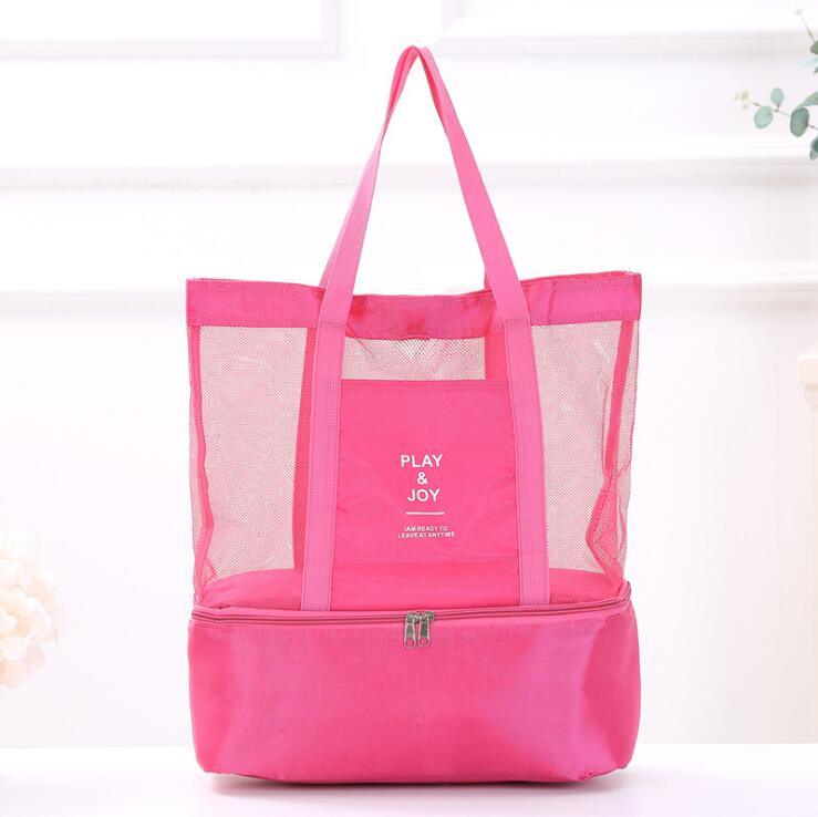 Praktische 2-in-1 Strandtasche mit Kühlfach