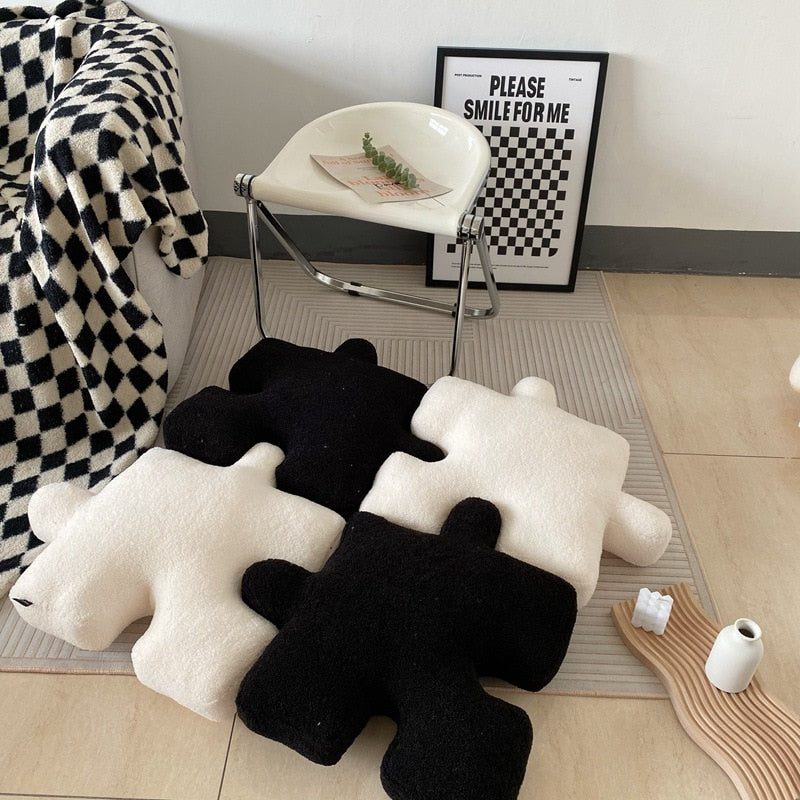 Puzzle Kissen für kreative Entspannung