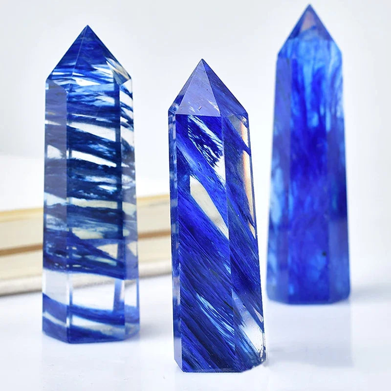 Crystal Clear Natural Quartz Obelisk | Spiritual Energy for Your Home