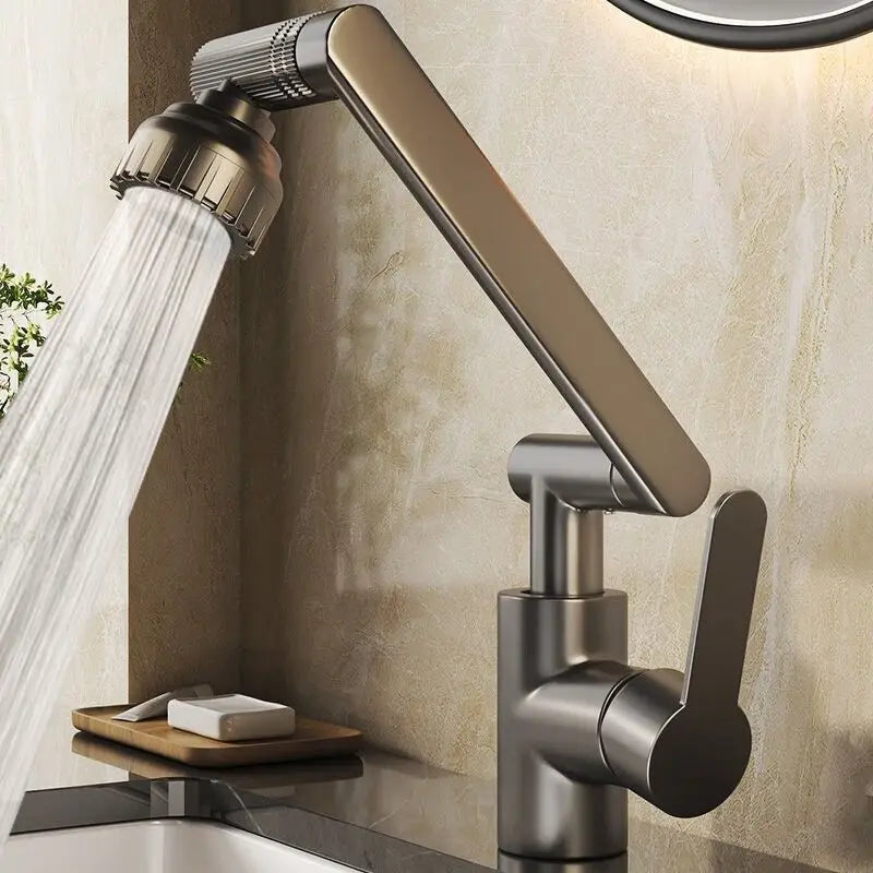 FlexiFlow 360° Universeller Wasserhahn für Waschbecken