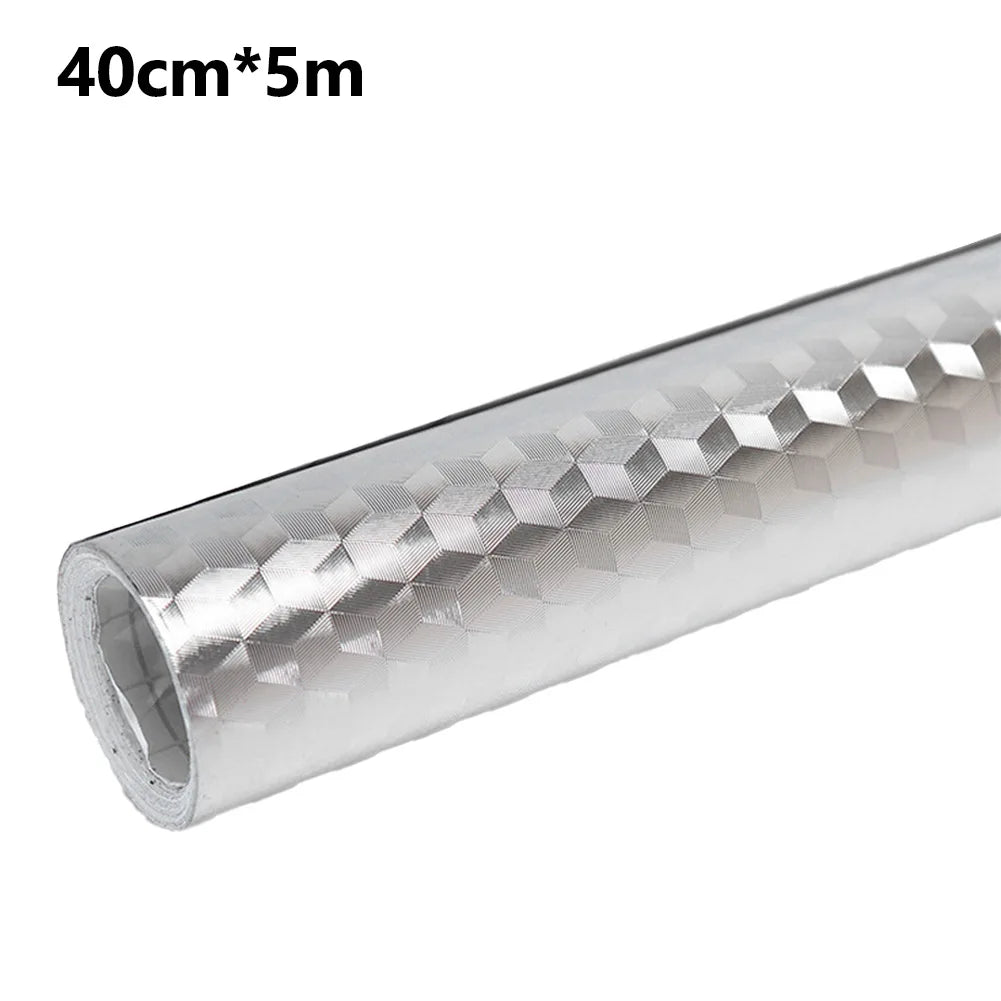 KüchenSchutzfolie | Selbstklebend | Hitzebeständige Aluminiumfolie für den perfekten Schutz