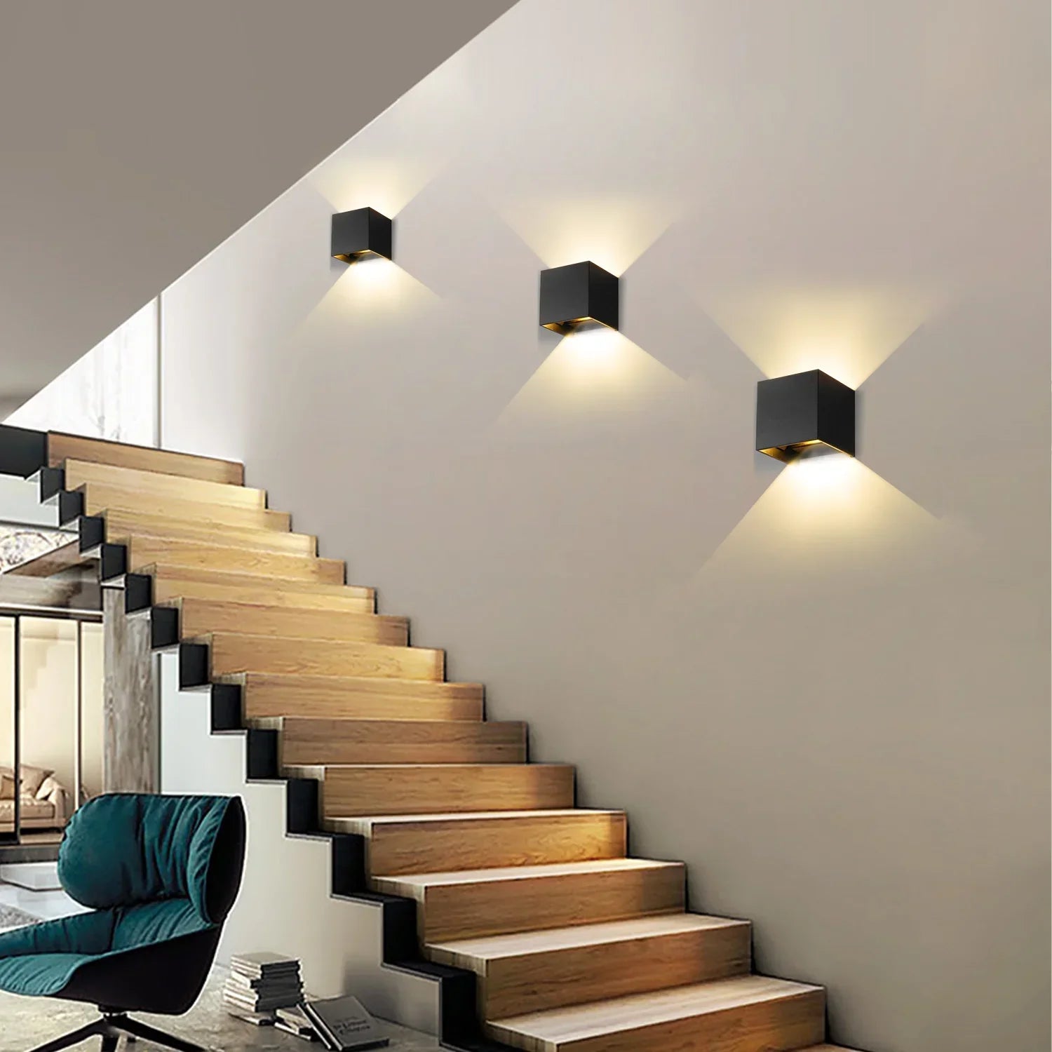 Energiesparendes LED-Wandlicht für den Außenbereich