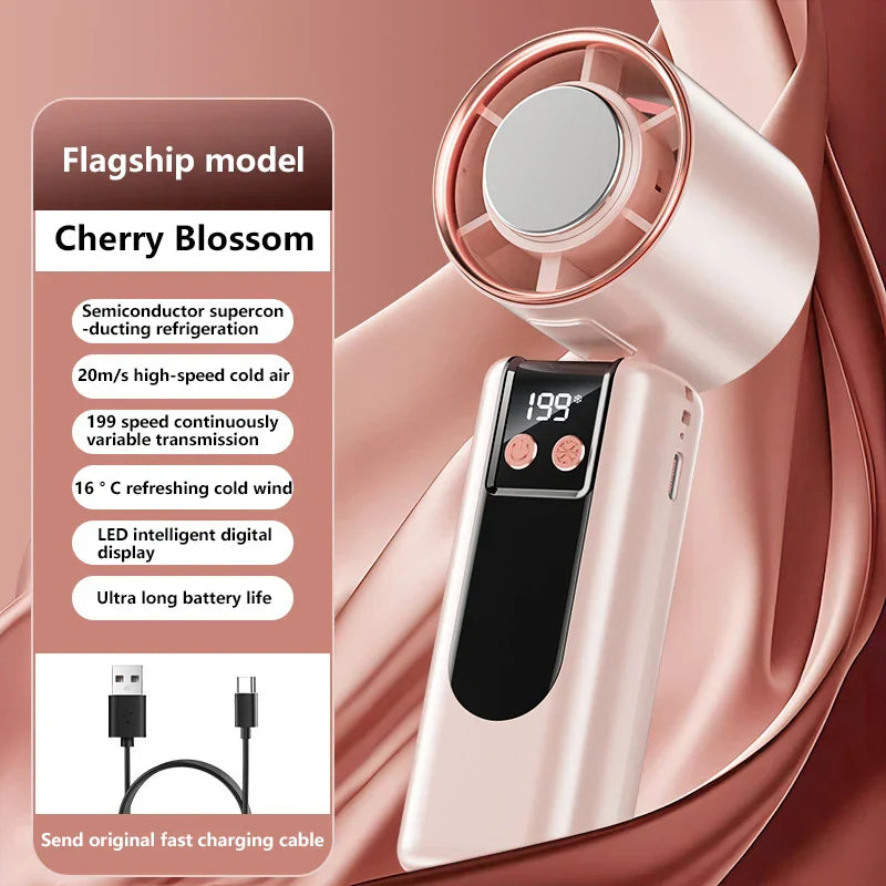 Refreshing Mini Fan with USB Charging Function | Fast and Practical