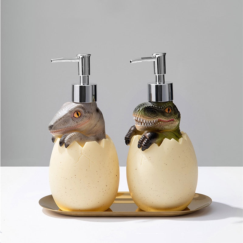 Seifenspender für Babys im Dinosaurier-Design