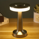 Stilvolle Tischlampe | Kabellose LED-Leuchte mit Touch-Dimmen