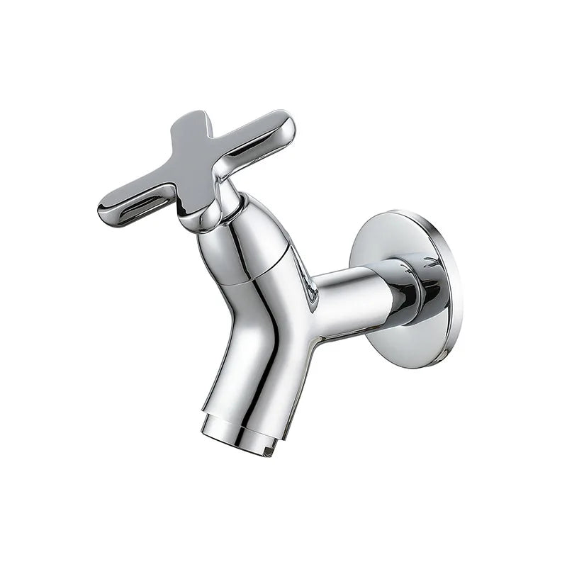 AquaElegance | Wandeinbau-Kaltwasserhahn aus massivem Messing