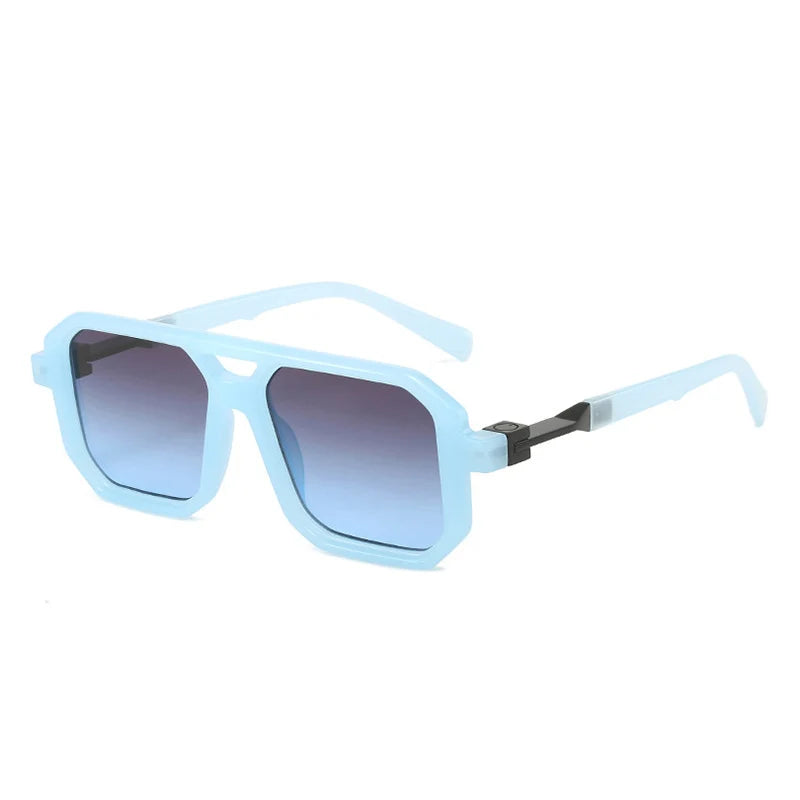 Luxuriöse Sonnenbrille in lebendigen Farben