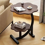 Elegant, Space-Saving Mini Side Table with Two Tiers