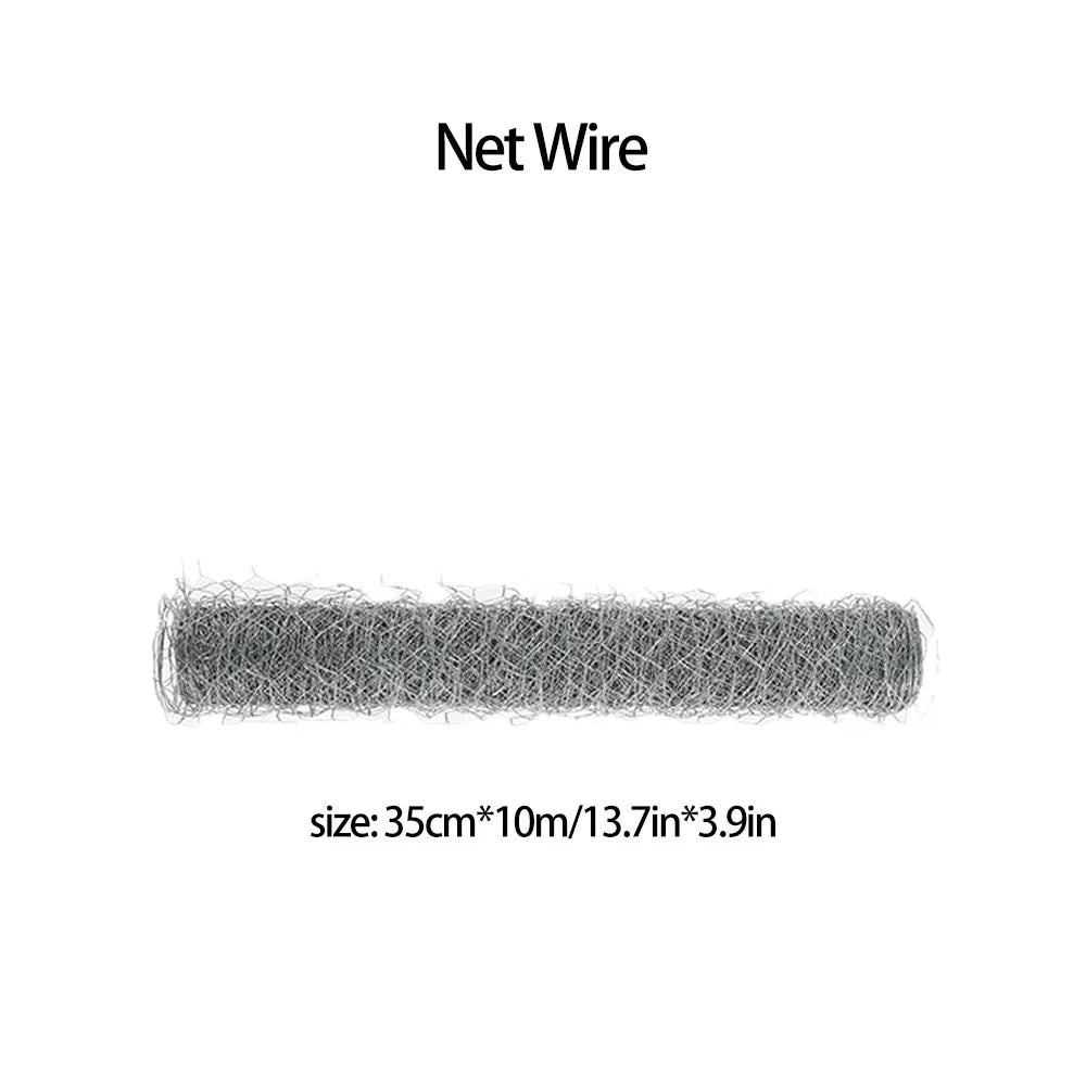 FlexiNet Hexagonal Wire Mesh Roll | Galvanized Quality | 10 m
