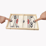 Kombinierter Tischfußball und Shuffleboard Spielspaß – FunArena