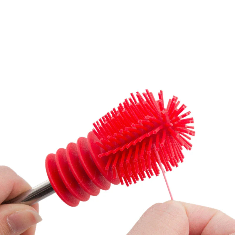 Wechselbare Silikonbürste zur Reinigung von Babyflaschen