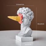 Kunstvolle Skulptur für modernes Wohndesign – Abstrakte Evolution