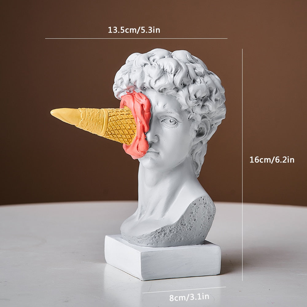 Kunstvolle Skulptur für modernes Wohndesign – Abstrakte Evolution