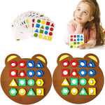 Play of shapes and colours - Promotes recognition and skills
