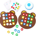 Play of shapes and colours - Promotes recognition and skills