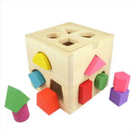 Shape Sorting Cube - Encourages Recognition and Skills