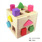 Shape Sorting Cube - Encourages Recognition and Skills