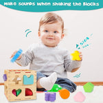 Shape Sorting Cube - Encourages Recognition and Skills