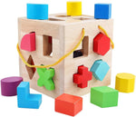 Shape Sorting Cube - Encourages Recognition and Skills
