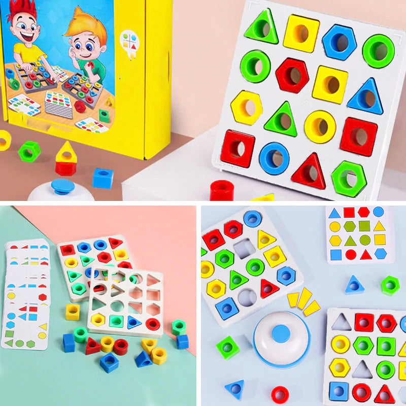Variety of Shapes - Educational Toy for Puzzles and Colors