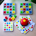 Variety of Shapes - Educational Toy for Puzzles and Colors