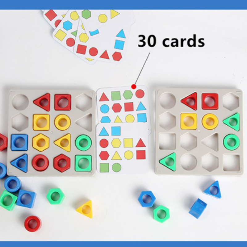Variety of Shapes - Educational Toy for Puzzles and Colors