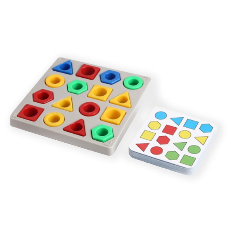 Variety of Shapes - Educational Toy for Puzzles and Colors