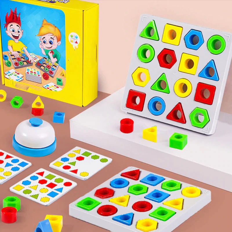 Variety of Shapes - Educational Toy for Puzzles and Colors
