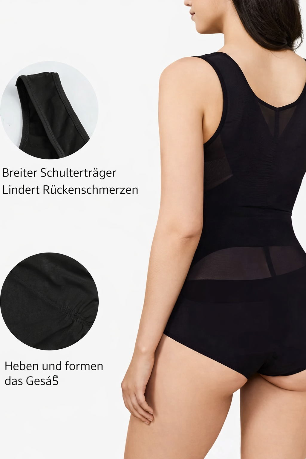 Figurformendes Body | Nahtloser Komfort & Bauchkontrolle