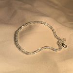 Flüssigsilber Armband – 925 Sterling Silber Handgelenkband, Wasser inspiriert