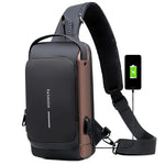 Sicherheitsrucksack – Schnittfest & mit USB-Ladeanschluss