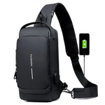 Sicherheitsrucksack – Schnittfest & mit USB-Ladeanschluss