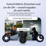 Kabellose Sicherheitskamera mit 4K Nachtsicht und Akku