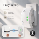 WiFi-Verstärker | Größere Reichweite | Einfache Plug-and-Play-Installation