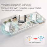 WiFi-Verstärker | Größere Reichweite | Einfache Plug-and-Play-Installation