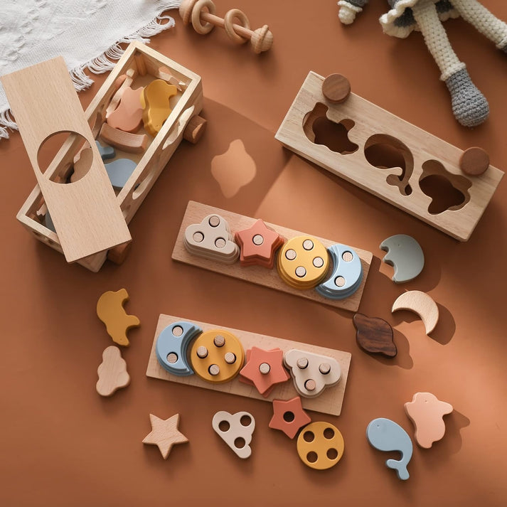 Creative Silicone Stacking Towers - Stack and Play