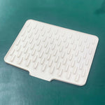 Flexible Silikon-Trocknungsmatte ohne BPA mit Hitzeschutz – 36×30 cm