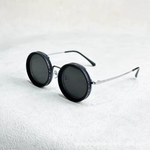 Runde Retro-Sonnenbrille mit UV400 Schutz – Stilvoll und Leicht