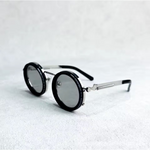 Runde Retro-Sonnenbrille mit UV400 Schutz – Stilvoll und Leicht
