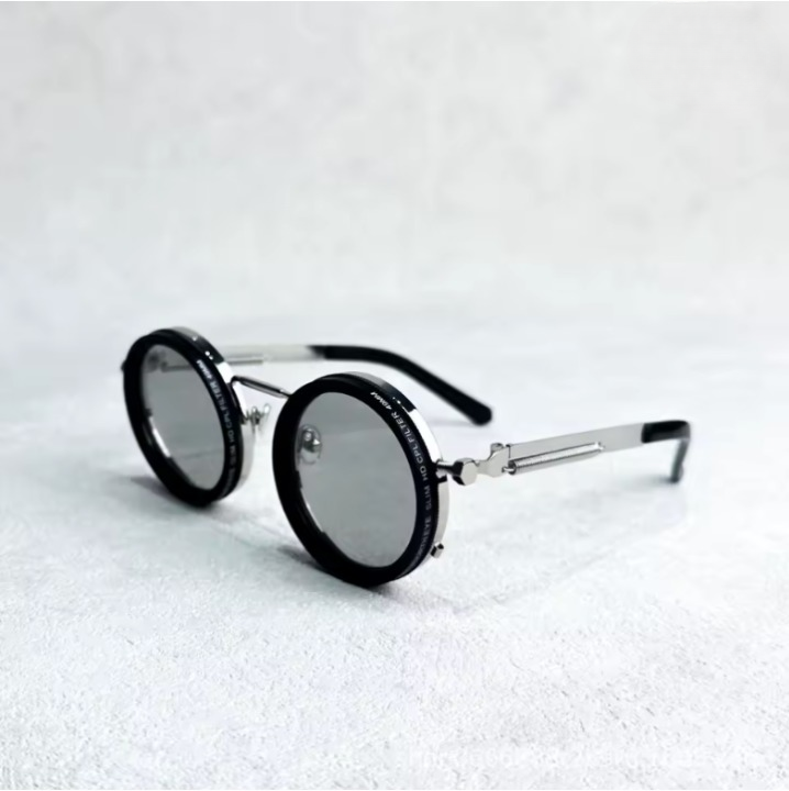 Runde Retro-Sonnenbrille mit UV400 Schutz – Stilvoll und Leicht