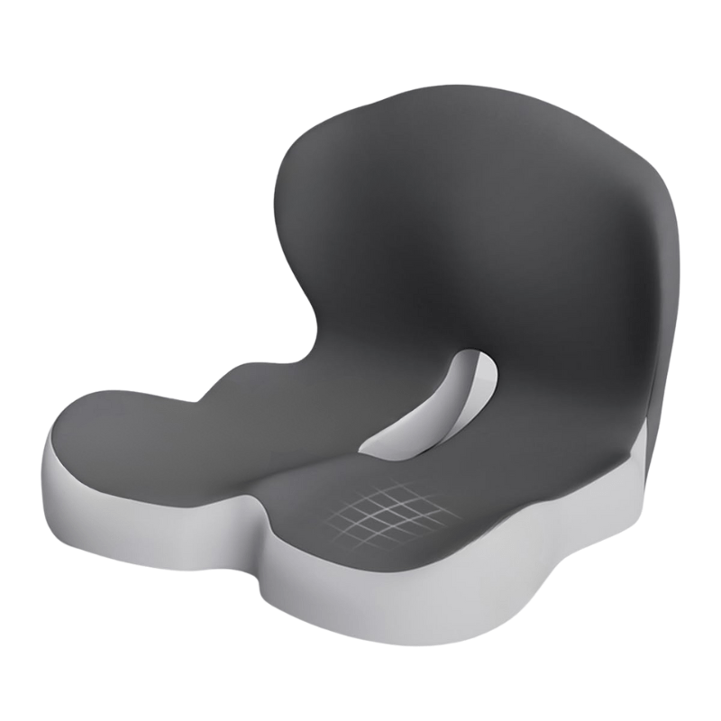 Bequemer Sitzsitz | Ergonomisches Kissen aus Memory-Schaum | Druckentlastend & Rutschfest | ComfortSeat
