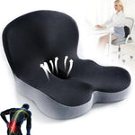 Bequemer Sitzsitz | Ergonomisches Kissen aus Memory-Schaum | Druckentlastend & Rutschfest | ComfortSeat
