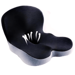 Bequemer Sitzsitz | Ergonomisches Kissen aus Memory-Schaum | Druckentlastend & Rutschfest | ComfortSeat