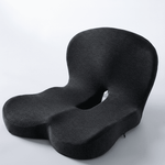 Bequemer Sitzsitz | Ergonomisches Kissen aus Memory-Schaum | Druckentlastend & Rutschfest | ComfortSeat