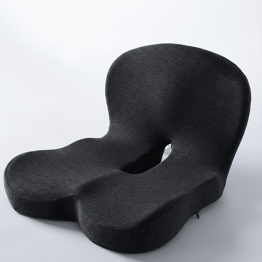 Bequemer Sitzsitz | Ergonomisches Kissen aus Memory-Schaum | Druckentlastend & Rutschfest | ComfortSeat