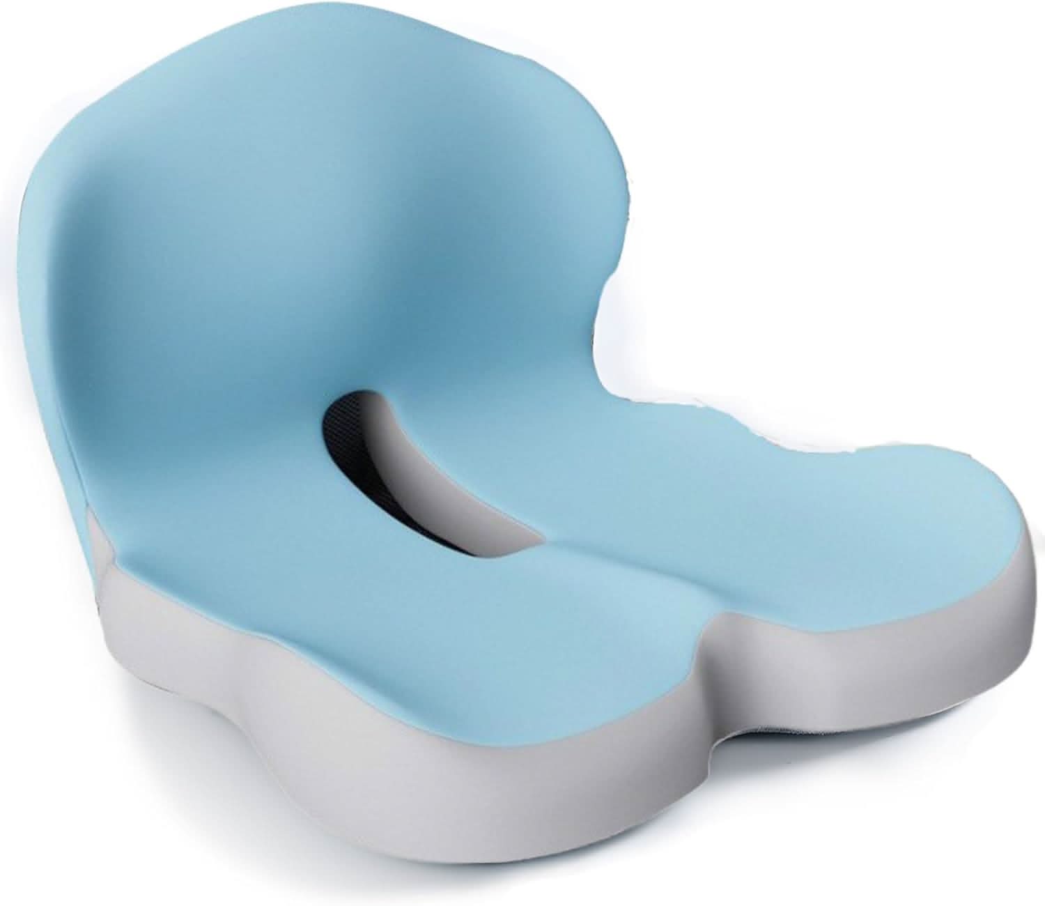 Bequemer Sitzsitz | Ergonomisches Kissen aus Memory-Schaum | Druckentlastend & Rutschfest | ComfortSeat