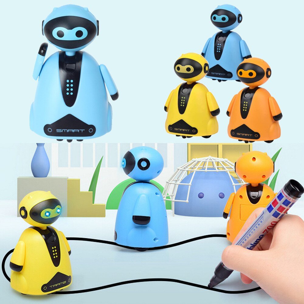 Kreativer Zeichenroboter – Mini Induktionsspielzeug