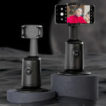 Intelligenter Smartphone-Stativ mit LED-Beleuchtung – Automatischer Halter für Videoanrufe und Streaming