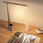 Faltbare LED Schreibtischlampe mit USB-Akku und dimmbarem Licht